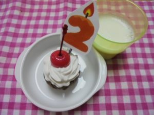 お誕生日ケーキ・スキムミルク